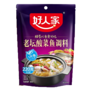 好人家靓汤酸菜鱼调料220g*3袋 酸菜鱼火锅底料 四川麻辣水煮鱼调味料 陈坛酸菜鱼调料220g*3袋