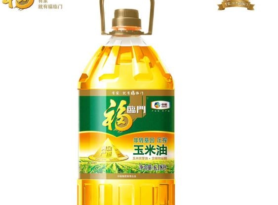 福临门 食用油 非转基因压榨一级黄金产地玉米胚芽油6.18L