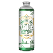 旧拉斯普金青岛特产精酿原浆啤酒 全麦黄啤礼盒装 黄啤1L*2桶