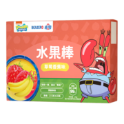 beazero未零海绵宝宝草莓香蕉味水果棒儿童零食25g