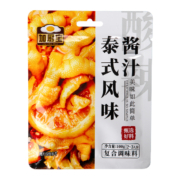 官方补贴：加厨宝 泰式风味汁柠檬无骨鸡爪调料汁100g