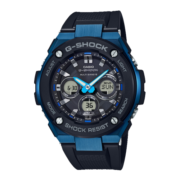 卡西欧（CASIO）手表 G-STEEL M系列 钢铁之心电波太阳能男表 GST-W300G-1A2