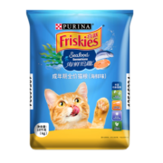 喜跃(Friskies)成猫猫粮10kg 海鲜味 三文鱼鲭鱼 海带