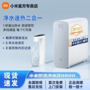 [新品]小米即热净水器Q800家用直饮反渗透过滤器净水机加热龙头
