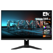 技嘉28/32英寸4K显示器M28U/M32U 144Hz/HDR/HDMI2.1 KVM PS5 M28U 4K/144hz/1ms/HDMI2.1