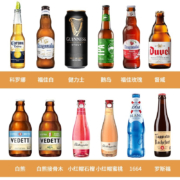 plus会员：白熊（VEDETT）全球 精酿啤酒 IPA/福佳/黑啤/果啤 啤酒整箱 12支装 临期促销