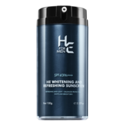 赫恩（H&E）男士清爽美白防晒霜男100g SPF40/PA+++户外防晒乳霜 清爽水润