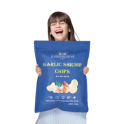 普蒂欧【销量50万+】山姆趣莱福蒜味大虾片 245g 韩国封条包装及时锁鲜
