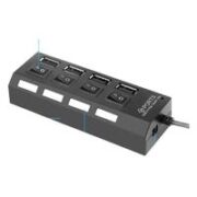 USB高速分线器 独立开关4口