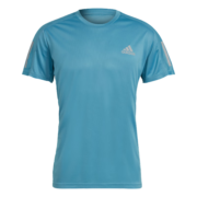 adidas阿迪达斯官方男装速干跑步运动上衣圆领短袖T恤GJ9966 蓝 A/XS(170/88A)