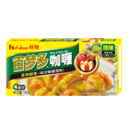 京喜特价：House 好侍 百梦多咖喱微辣味100g*2件+送乌江榨菜脆口萝卜干22g*2件