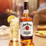 Jim Beam 金宾 白占边美国波本威士忌 750mL*2瓶