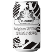 斑马精酿啤酒比利时小麦啤酒330ml*6罐装