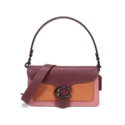 COACH 蔻驰 Tabby系列 女士单肩酒神包 76105 B4QUI 湖蓝色多色 中号