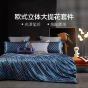 BLISS 百丽丝 家纺BLISS简约几何大提花简约四件套床上用品套件欧式奢华