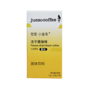 觉受咖啡Jueso 冷萃冻干速溶黑咖啡粉 7条装