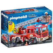 Playmobil 摩比世界 云梯消防车 9463
