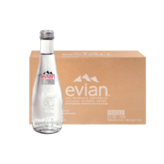 依云（evian）evian法国原装进口 依云天然矿泉水330ml*20玻璃瓶弱碱性饮用水 330ml*20 玻璃瓶【无气】