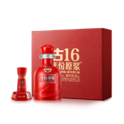 天猫U先、需入会：古井贡酒 年份原浆 古16 50%vol 浓香型白酒 100ml 礼盒装