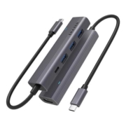 联想异能者typec拓展坞HDMI4K投屏扩展器usb3.0高速集分线器小新笔记本电脑扩展坞