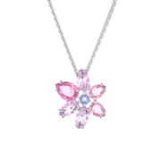 施华洛世奇（SWAROVSKI）品牌官方直售 施华洛世奇 GEMA 项链 粉红色 5662493