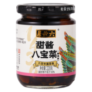六必居 酱菜 甜酱八宝菜 喝粥下饭咸菜 220g 中华老字号 新老包装随机发货