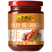 李锦记 调味酱 排骨酱 酱排骨海鲜烧烤 240g