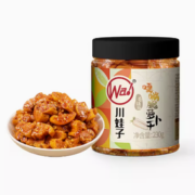 口口爽脆！川娃子 麻辣香脆萝卜干 230g