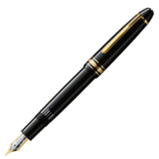 MONTBLANC万宝龙大班146系列镀金钢笔墨水笔M尖13661礼物
