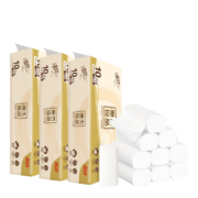 京喜特价APP、需抢券：Breeze 清风 原木纯品系列 无芯卷纸 4层70g30卷（138*150mm）