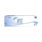 【自营】强生近视隐形眼镜舒日抛10片装透明安视优正品舒适高透氧