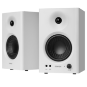 漫步者（EDIFIER） MR4 高保真有源监听2.0音箱 HIFI音质 多媒体电脑电视音响桌面音响 白色官方标配+晒赠大鼠标垫