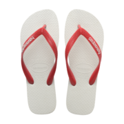 havaianas哈唯纳Original人字拖夏海边沙滩外穿平底防滑情侣外穿休闲拖鞋 0172-黑红 37/38巴西码