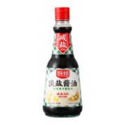 厨邦 酱油 淡盐酱油 薄盐生抽 特级酱油 减盐多鲜 日式酿造410ml