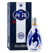 限地区：汾酒 青花20 53%vol 清香型白酒 500ml 单瓶装
