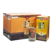 白云边3星陈酿50度白酒浓酱兼香型粮食固态发酵 新老包装随机发 整箱装（520ml*6瓶）