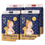 bc babycare新生婴儿弱酸尿不湿bbc纸尿裤宝宝皇室狮子王国拉拉裤 纸尿裤L码34片【9-14KG】