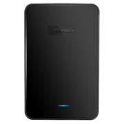 纽曼（Newsmy）320GB移动硬盘星云塑胶系列 USB2.0 2.5英寸 星空黑 43M/S安全稳定