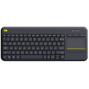 PLUS会员：logitech 罗技 K400 Plus 无线触控键盘 87键