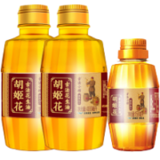 概率券、QQ端：胡姬花 古法花生油 小榨 花生油 400ML*2+158ml