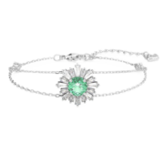 施华洛世奇（SWAROVSKI）【品牌官方直售】 施华洛世奇 SUNSHINE 手链女轻奢饰品 绿色 5642960