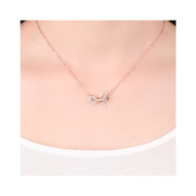Swarovski 施华洛世奇 Lifelong Bow 蝴蝶结吊坠项链 5440636