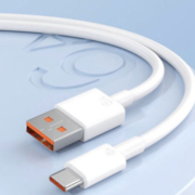 聚划算百亿补贴：type-c数据线6A超级快充线100w  1M