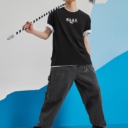 PEAK 匹克 男生有志青年休闲短袖T恤 DF612651