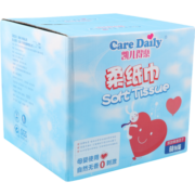 凯儿得乐（care daily）婴儿护肤柔纸巾干湿两用抽纸巾 【整箱/60小包】