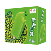 伊利心情 绿豆味冰淇淋70克*6支/盒 雪糕冰激凌冷饮
