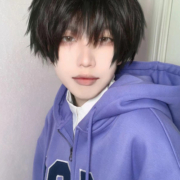 纤韵佳人假发男短发基佬dk日常男女万用cos修脸帅气gay少年lolita