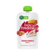 小皮（Little Freddie）番茄海鲷鱼肉泥 宝宝辅食泥婴儿水果泥蔬菜泥 (7月+适用)120g*1袋