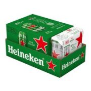 Heineken 喜力 加量不加价喜力经典拉罐啤酒330ml*15听