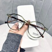 Erilles 1.61折射率 非球面镜片+ 潮流复古绿豆花眼镜框（多款可选）